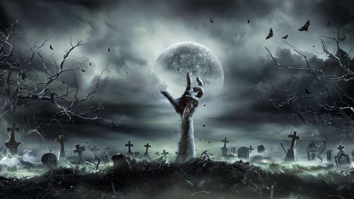 Warum Wir Uns So Gerne Gruseln intended for Halloween Hintergrund Mit Leichenteilen